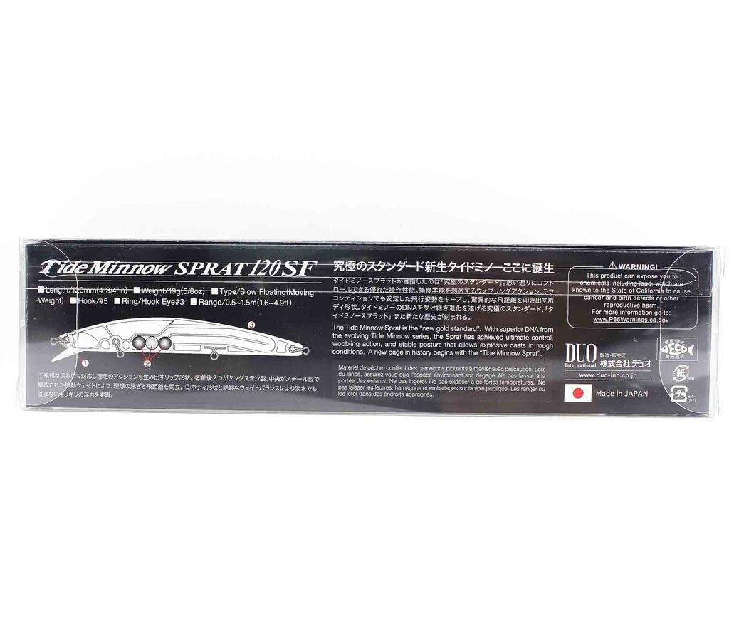 DUO Плавающая приманка Tide Minnow Sprat 120SF CPB0054 (3762)