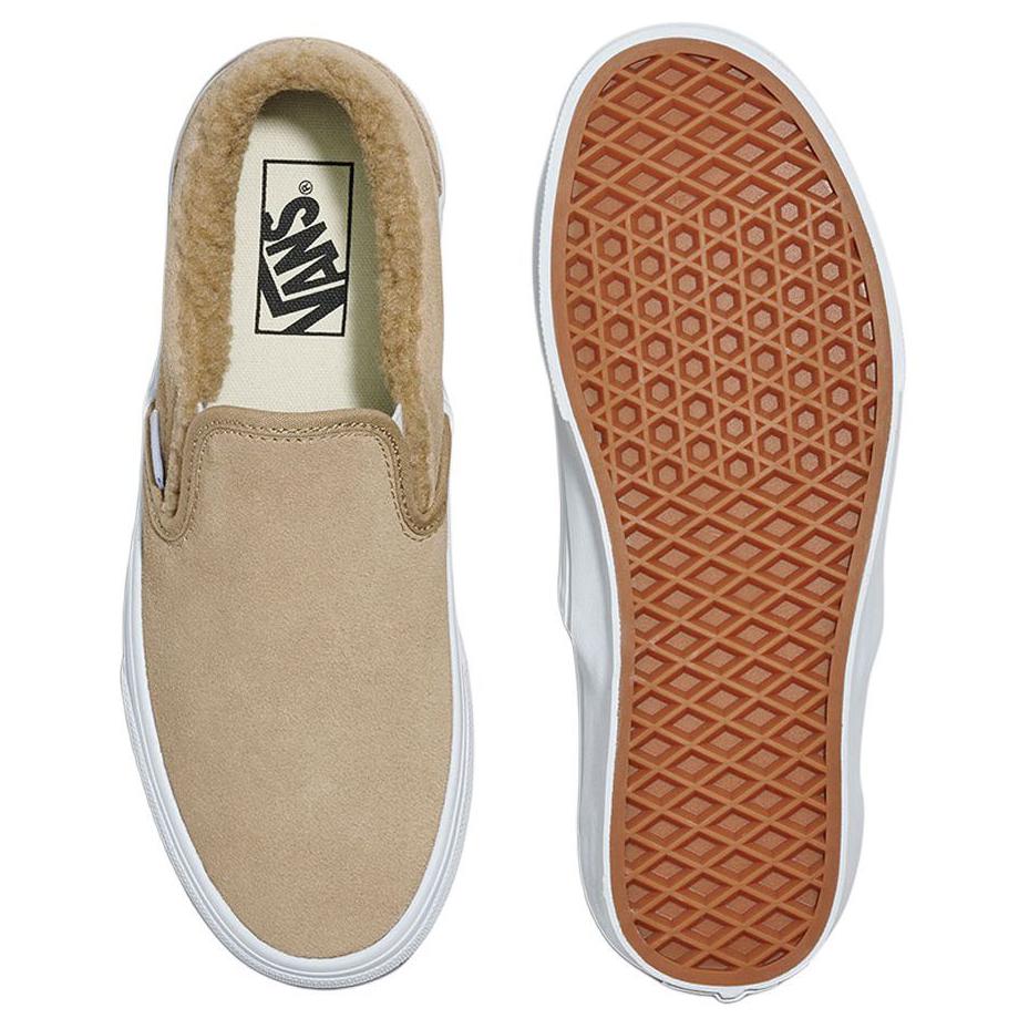 Vans Slip on Low top Skateboard Shoes Unisex Brown VN0A2Z41DFN1