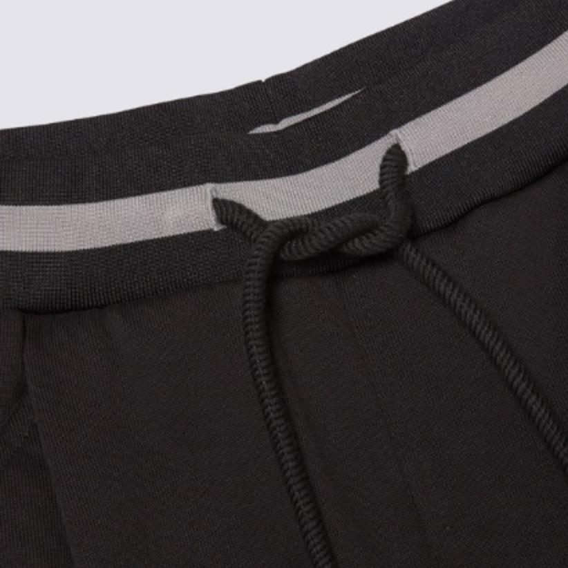 Vans Брюки мужские повседневные прямые свободного кроя со шнуровкой средней посадки низ Черный VN000KDEBLK1