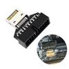 USB 3.2 Type E To USB 3.0 19Pin 20Pin Header Adapter Vertical Type C Motherboard Conversion