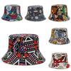 Fisherman Floral Printing Hat Outdoor Sun Protection Bucket Hat Fashion Gift