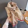 New Print Autumn Winter Scarf Women Pashmina Shawls and Wraps Cashmere Blanket Warm Thick Stoles for Lady Bufanda Stole