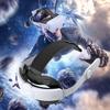 Комфортный ремешок VR с аккумулятором 18500 мВтч Уменьшение давления на лицо Сбалансированное распределение веса для Meta Quest 3S для Meta Quest 3