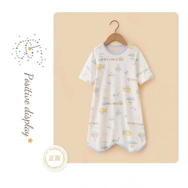 Bamboo Fiber Baby Sleep Sack With 7/8 Sleeve A-Grade Cotton Lining Anti-Kick Design Infants 1-3 Years