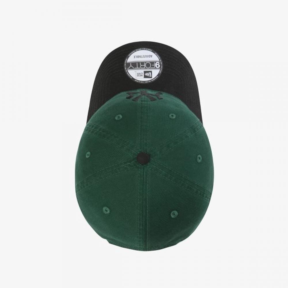 New Era Basic Tone Unstructured Ballcap Dark Green 15216768