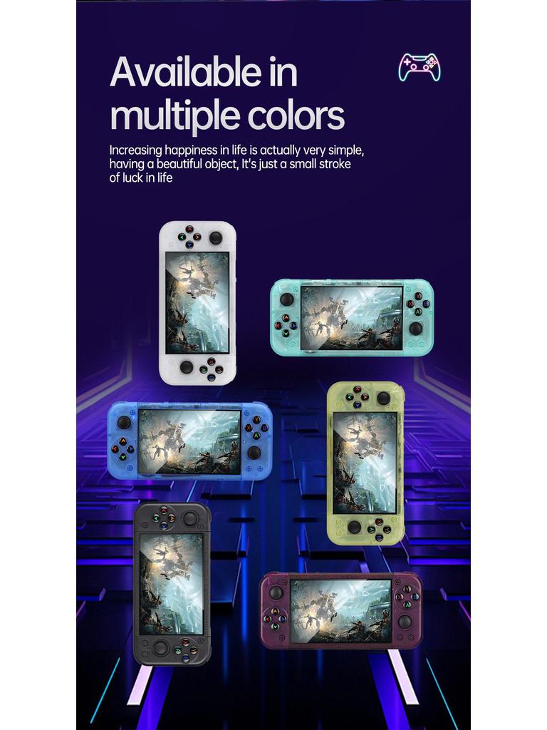 Портативная игровая консоль RG50XX Retro GBC Arcade с двумя играми PSP с открытым исходным кодом и системой LINUX.