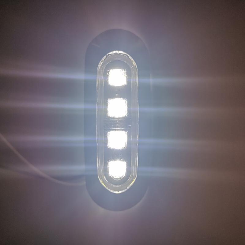 Водонепроницаемые габаритные огни для грузовика IP67 4 светодиода задние боковые габаритные огни светодиодные боковые габаритные огни 12/24 В указатели поворота светодиодные фонари для прицепа