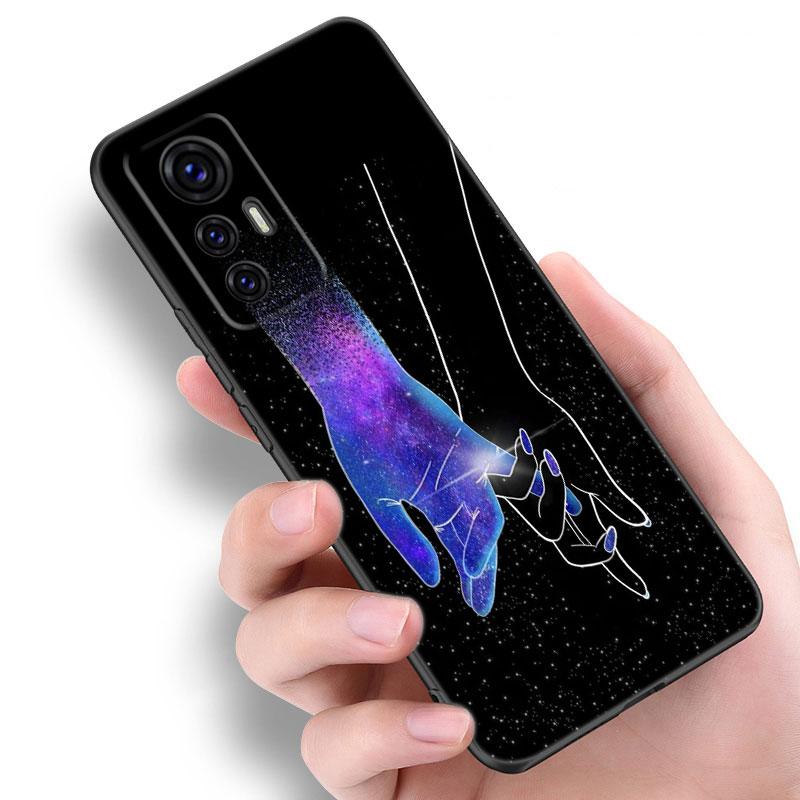 Чехол для телефона Kpop Love On The Finger для Xiaomi Mi A2 8 9 SE Note 10 10T 11 12 Lite 9T 11T 12S 12T Pro A3 6X 12X, черный чехол из ТПУ