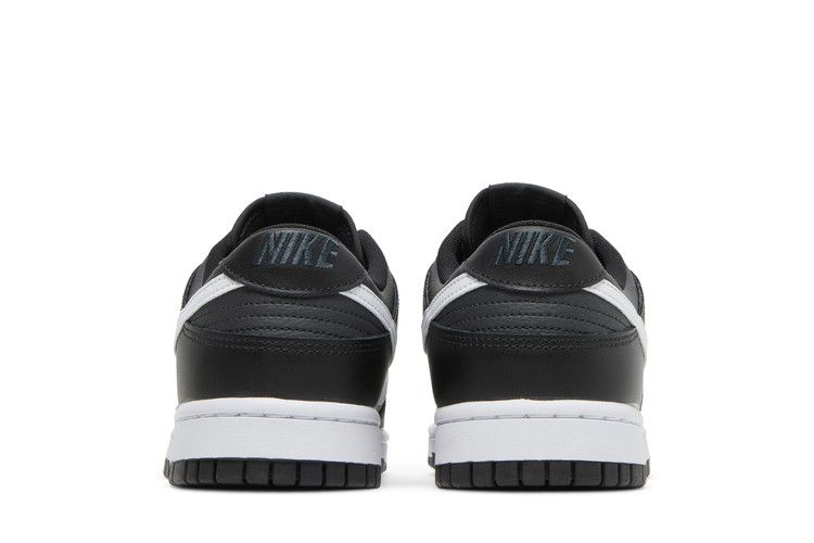 Мужские кроссовки Nike Dunk Low Черно-белые (2022) Черный/Оттенок Нуар/Белый