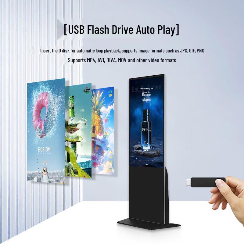 Wall-Mounted Interactive Digital Signage