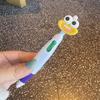 4-In-1 Cartoon Ballpoint Pen Cute Big Mouth Gel Pen With Multi-Color Ink