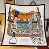 Бренд Шелковые Шарфы Цвет Лошадь 100% Шелковый Шарф Женские Шали Роскошный Дизайн Хиджаб Шарф Модные Квадратные Шарфы Платок