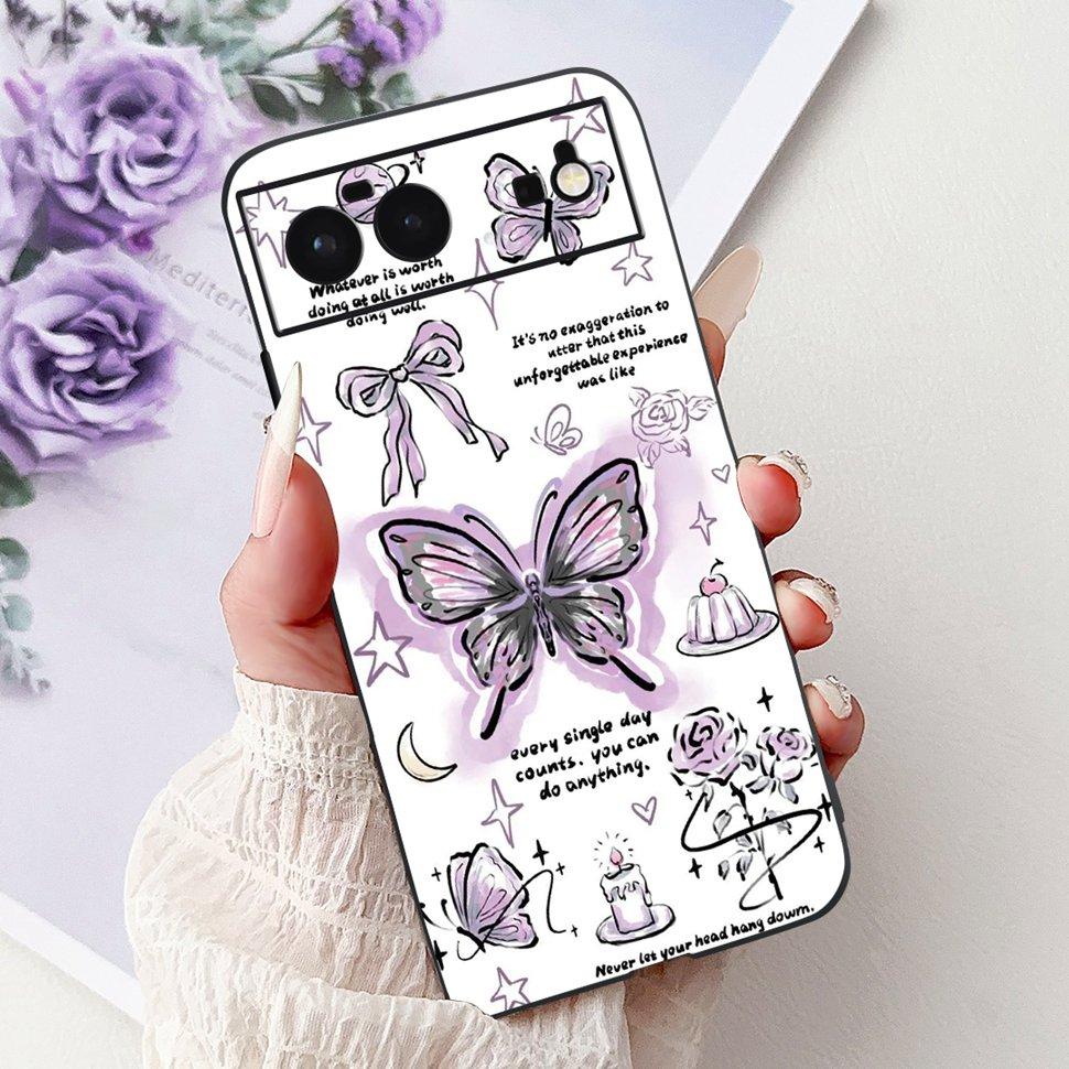 For Google Pixel 6 Case Cute Animals Soft Silicone Phone Cases For Google Pixel 6 Pixel6 Coque Ultra-thin TPU Back Cover Housing