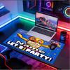 Custom Name Personalized Five Nights at Freddy's Pattern Mousepad, Laptop PC Desk Mat, Decorative Desk Mat for Home Keyboard Pad Gift