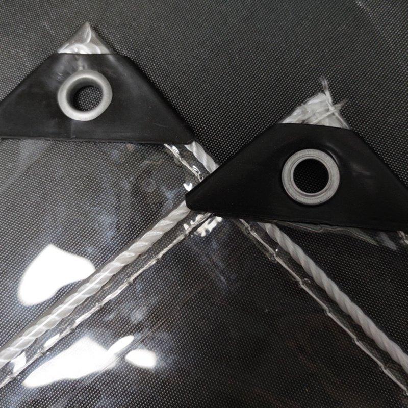 0,35 мм ПВХ Брезент Садовое Растение Сохранение Тепла Дождевой Чехол С Усиленным Отверстием Павильон Балкон Окно Ветрозащитный Прозрачный Брезент