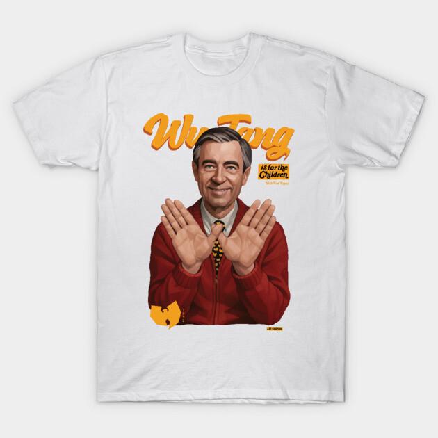 Mr Rogers For The Children graphic Unisexs TShirt Unisex ONeck 100 Cotton Short Sleeve Y2k Oversized Popular Fashion Tee