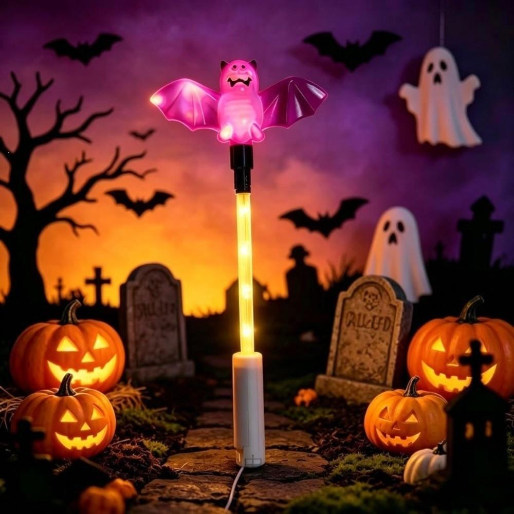 Flashing Lights Glow Stick Pumpkin Halloween Wands Halloween Party Light Up Wand Party Favors