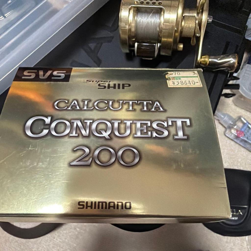 Б/у Shimano 00 Calcutta Conquest 200