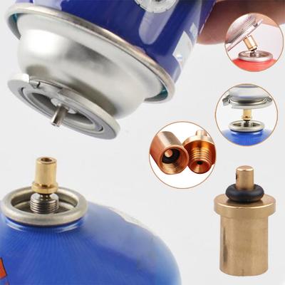 Переходная головка горелки для кемпинга на открытом воздухе, длинный плоский адаптер для газового баллона