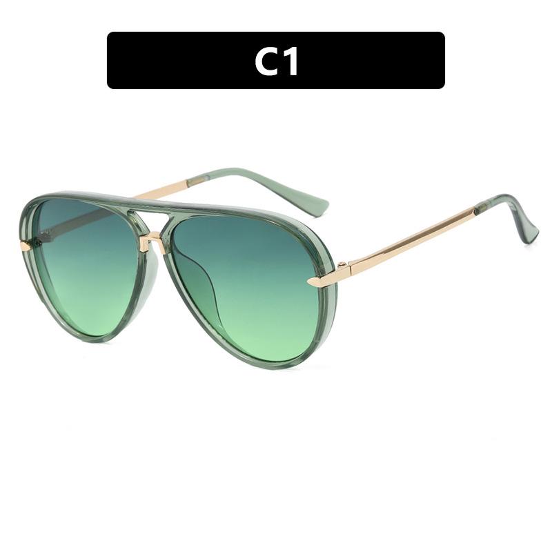 Women's Glasses, New Fashion Versatile Trend Large-frame Men's Sunglasses