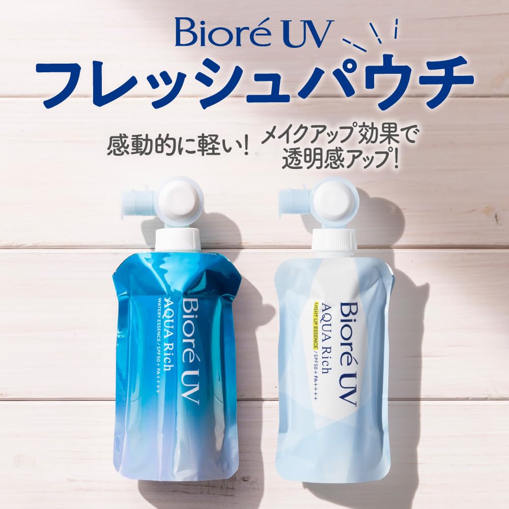 Biore UV Aqua Rich Watery Essence Fresh Pouch 120 г Солнцезащитный крем SPF50