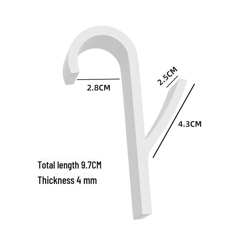 Настенный цилиндрический крючок для одежды для радиатора ванной комнаты без перфорации