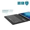 Coque de Protection pour Samsung Galaxy Tab A9+ 11" - Etui Antichoc avec Clavier Bluetooth AZERTY - MOBILIS