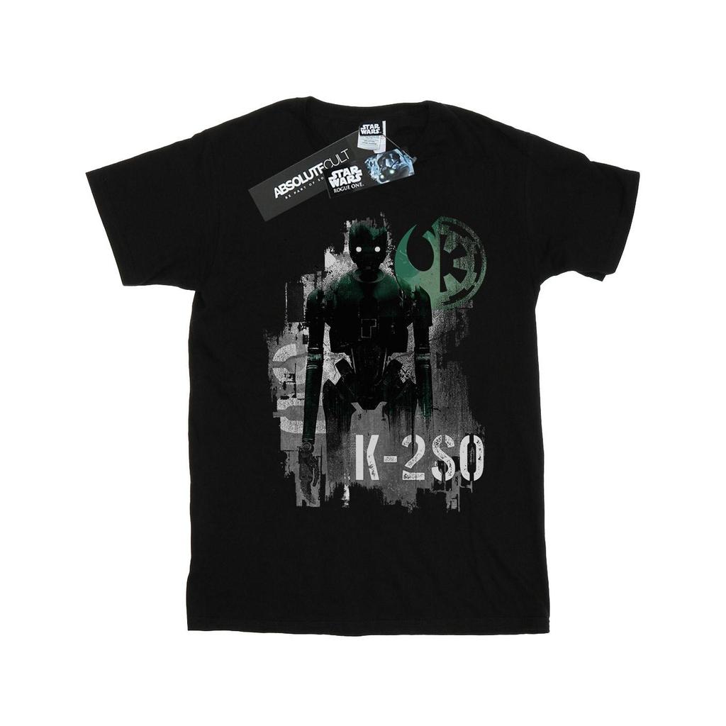 STAR WARS Mens Rogue One K-2SO Gauze T-Shirt