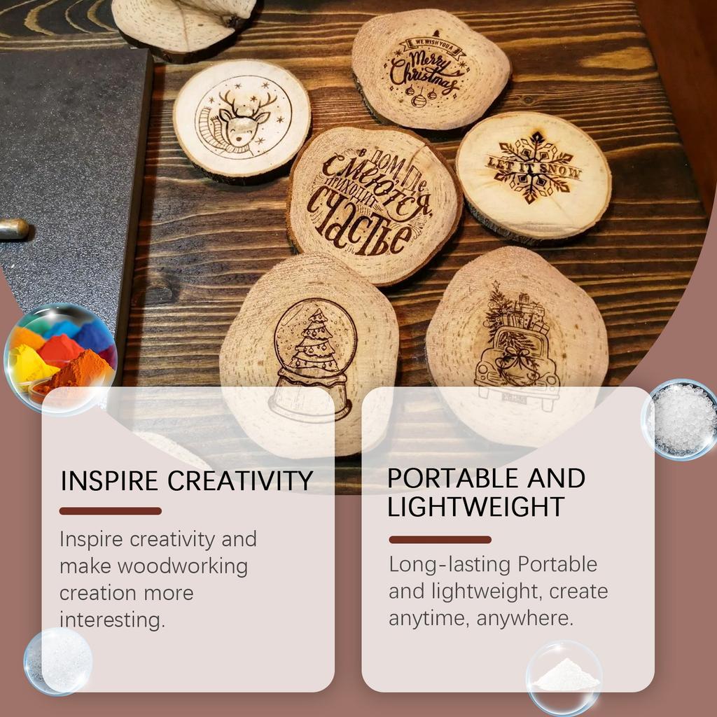 Chopping Board Burning Mark Pen Set, DIY Custom Wood Painting Pen, Indoor Use