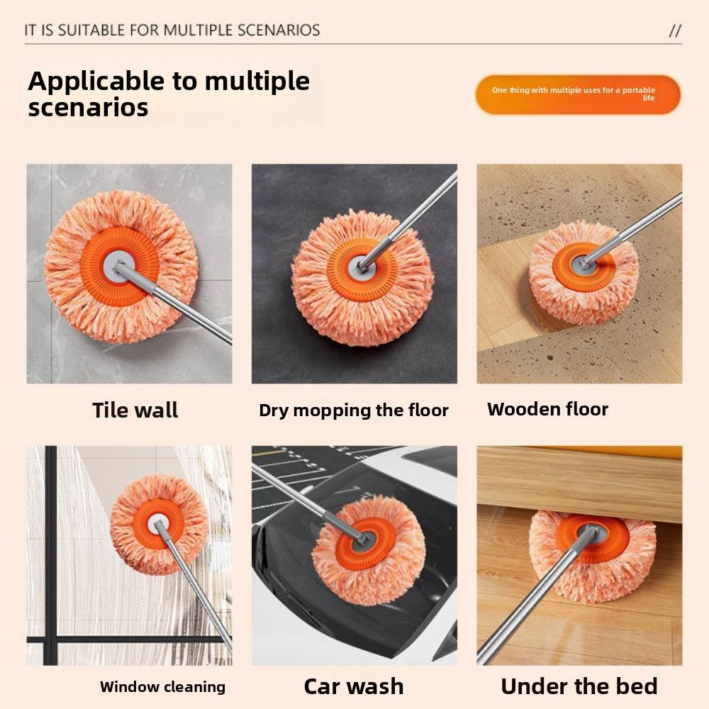 Гибкая вращающаяся швабра для пола, удаление пыли, средство для удаления пыли с потолка, швабра «Подсолнух» для стен, потолка
