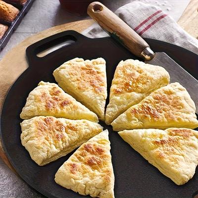 1 шт. Чугунная сковорода-гриль для улицы с антипригарным покрытием, тарелка теппаньяки для кемпинга и домашнего барбекю, прочная, портативная конструкция