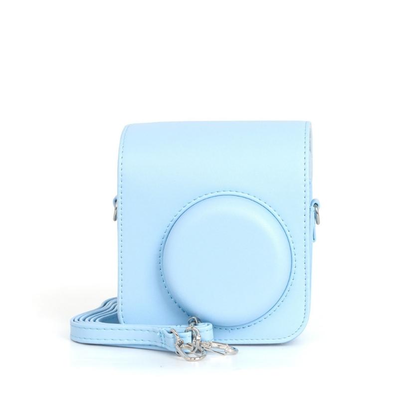 Мягкая сумка-чехол для камеры из ПУ-кожи с плечевым ремнем для камеры Instax Mini12