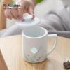 Mr. Nanshan Hand-painted Ceramic Tea Infuser Mug