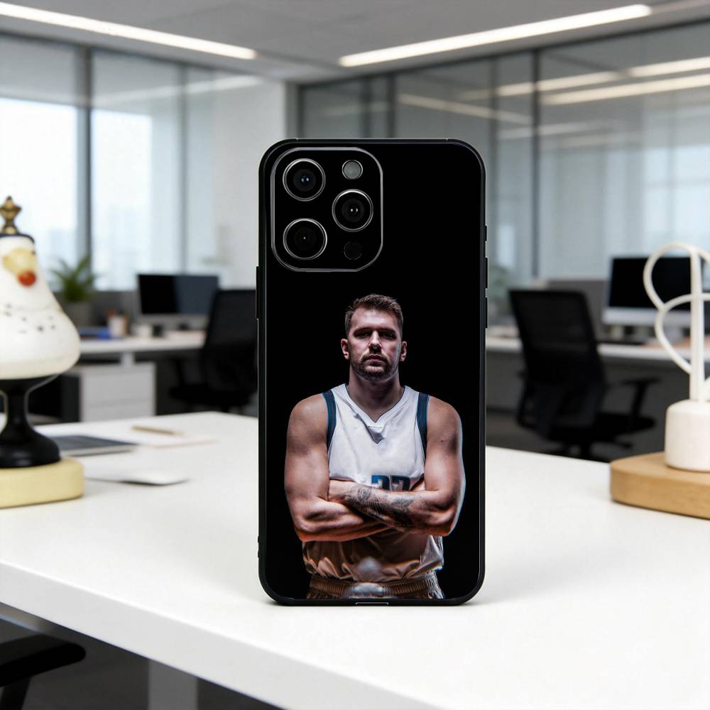 БАСКЕТБОЛ L-Лука D-Дончич LD Чехол для телефона для iPhone 17, 16,15,14,13,12,11 Plus,Pro Max, Другие Мягкий Черный Чехол