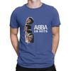 18 хитов Мужская футболка A-ABBA Группа Круглый вырез Короткий рукав 100% Хлопок Футболка Забавная Топ Высокое качество Идея для подарка