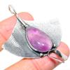 Sage Amethyst Handmade 925 Sterling Silver Jewelry Pendant 2.56" P0d51