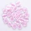 Round 2 Hole Resin Button Sewing Fit Scrapbooking Apparel Crafts Diy Decoration 24PCS