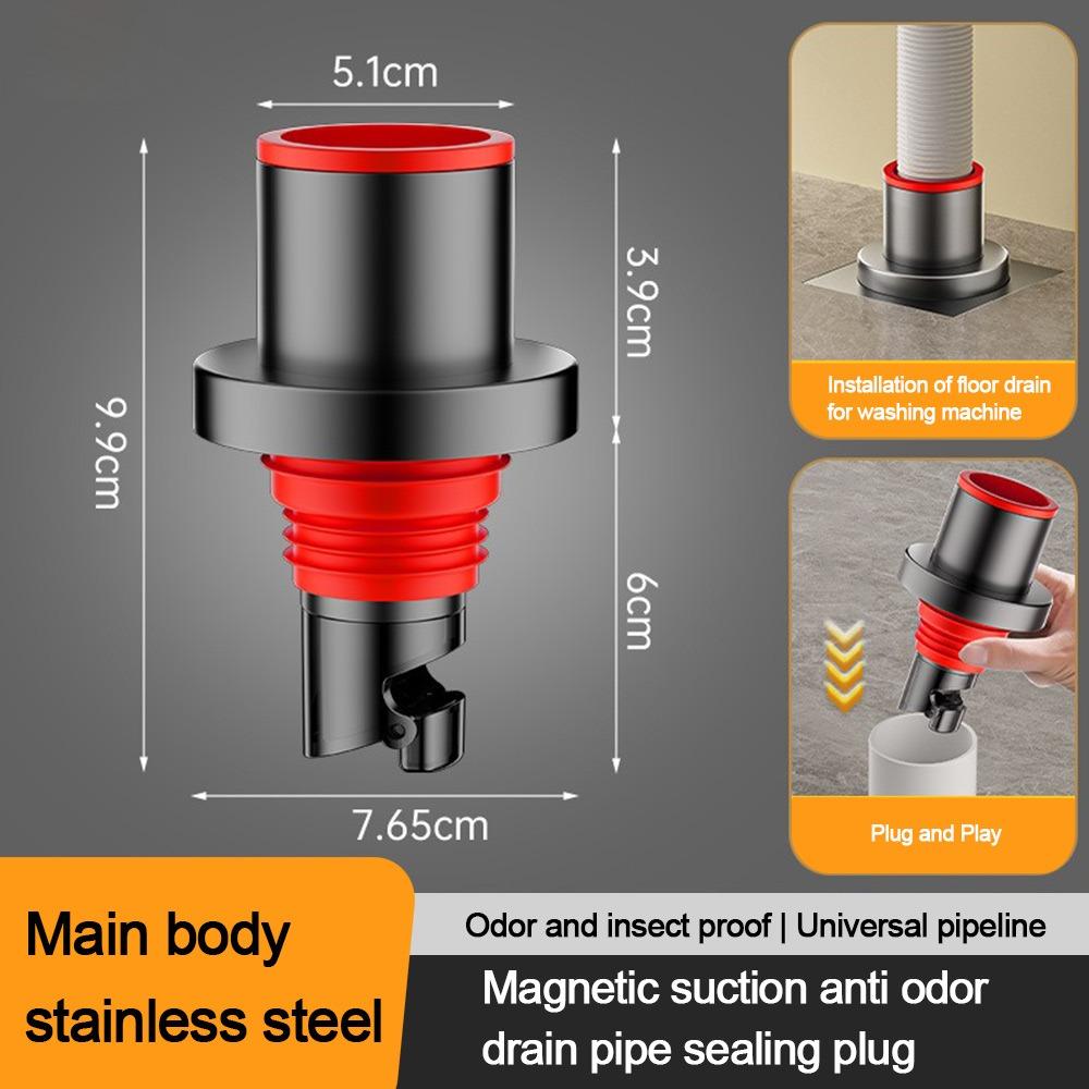 Anti Odor Kitchen Basin Sewer Branch  Washing Machine Drainage Supplies