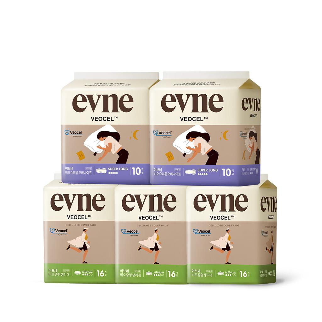 Evne Veocell Гигиенические салфетки Комплект смешанного проекта 9 типов Выберите 1