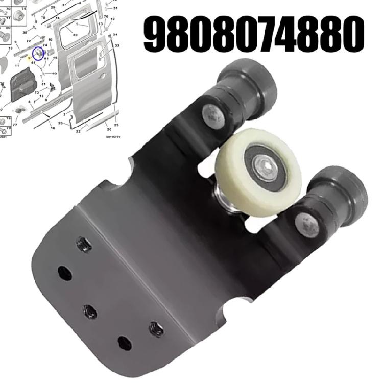 Professioanl Hinge Roller Precisions Engineered Car Door Hinge Pulley Replaces 9808074680 Simple Install for Vehicle