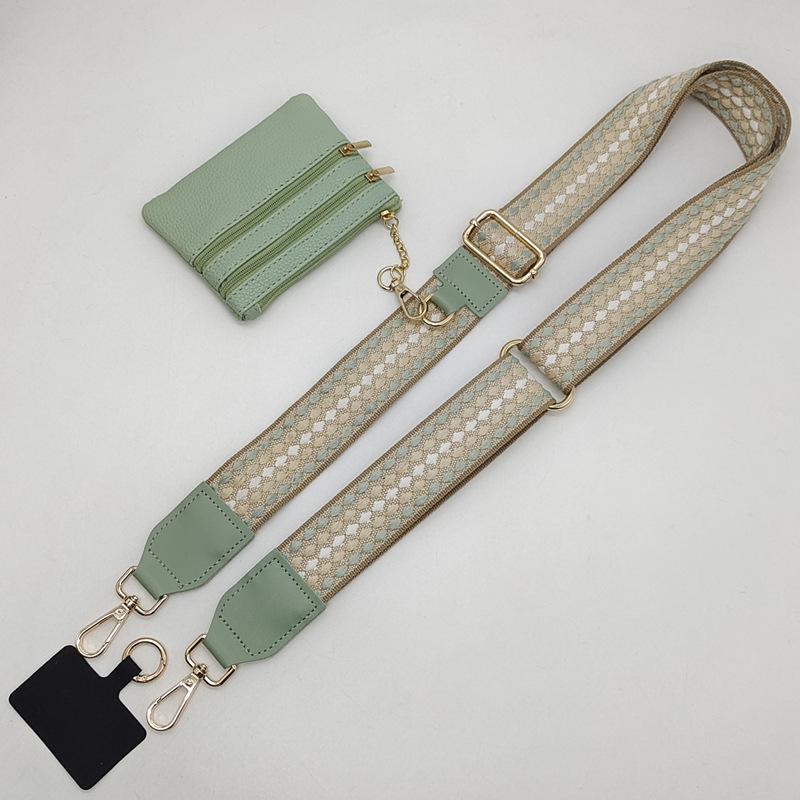 Fashion Polka Dot Mobile Phone Bag Strap Long Shoulder Strap Crossbody Adjustable Neck Bag Women's Bag Replacement Strap