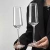 ZISIZ Handmade Baccarat-Style Ceramic Champagne Goblet