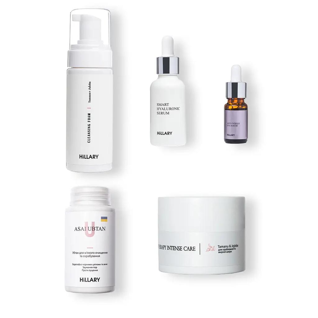 Basic Care Set for Oily Skin Autumn Care for Oil Skin Hillary