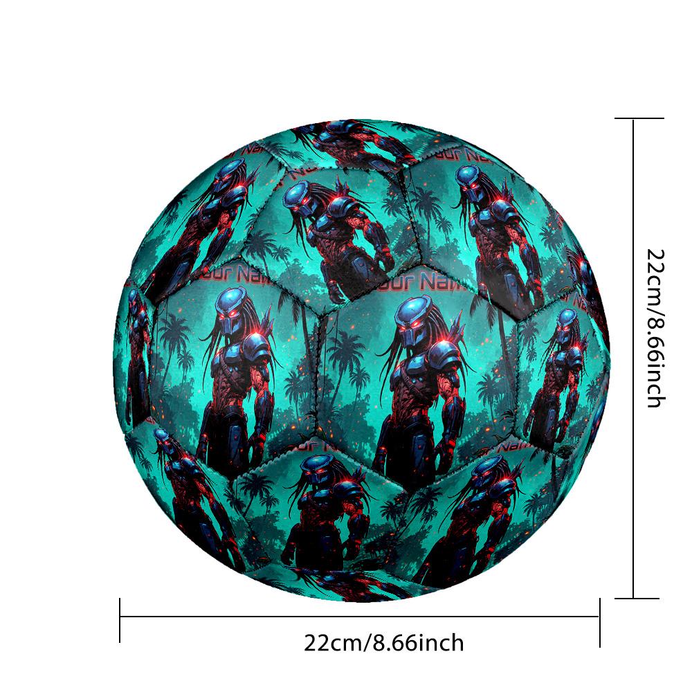 Size 5 FootballPredator Durable PU Soccer Ball for Sports Training Outdoor Competition