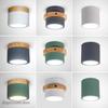 Nordic Corridor Downlight Ceiling Chandeliers Wood Base Chandeliers Modern Lustre Loft Lamp Gardier Room Led Chandeliers