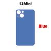 Для iPhone 13 Mini Pro Max Большое Отверстие под Камеру Заднее Стекло Телефона Крышка Аккумулятора Задняя Стеклянная Панель Корпус Шасси Добавить Клейкую Ленту 3M