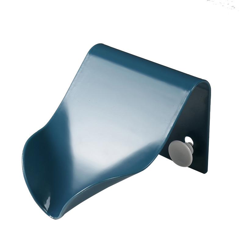 Drainage Soap Box Multifunctional Soap Hanging Box Seamless Wall-mounted Draining Soap Box