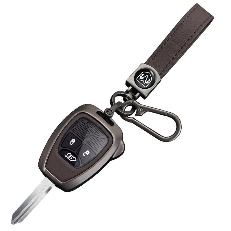 Крышка для прямого ключа Dodge - Металлическая оболочка Ku Bird, Винтажный пульт, Полный комплект с пряжкой для мужчин/женщин