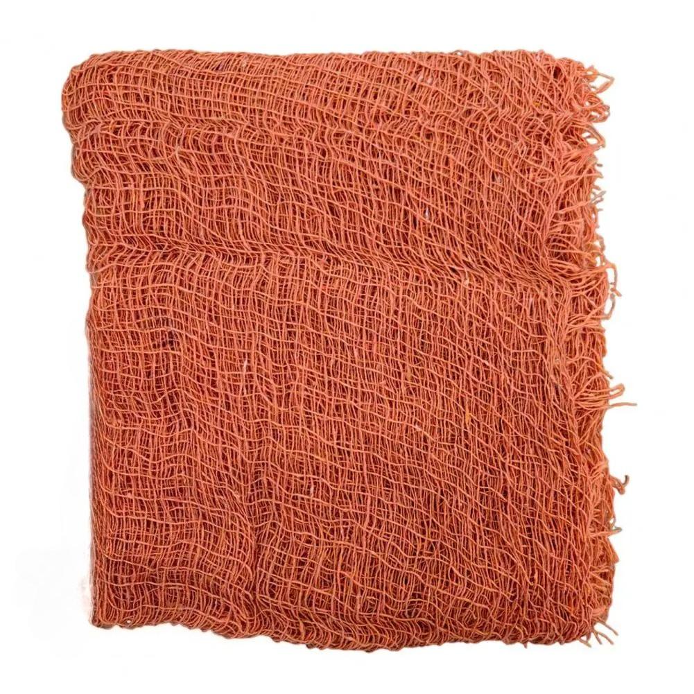 76x183см Хэллоуин Украшения Черная Жуткая Марлевая Ткань Окно Стол Дверь Сетка Страшная Вечеринка Маскарад Дом с Привидениями Декор Стен