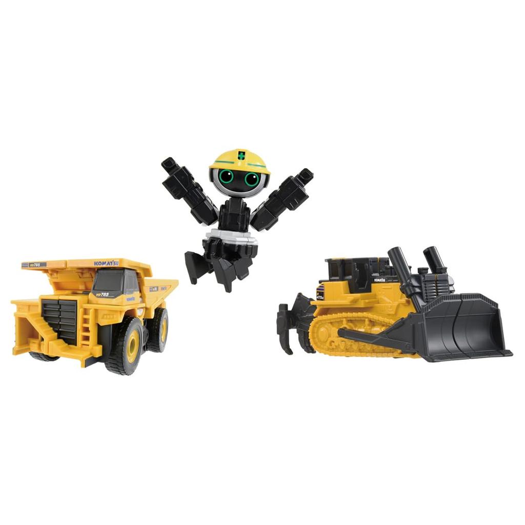 Takara Tomy Tomica Job Labor Grand Build Braver Dump Truck Bulldozer DX Miniature Car Ages 3 and Up & Set, Toy,